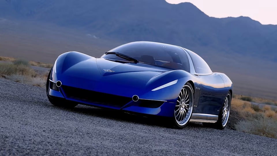 Click to Enlarge-Esc to Close Corvette Generations/C5/C5 2003 Blue Concept.webp